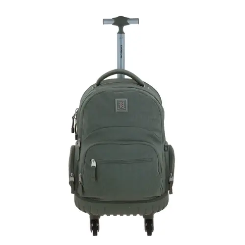 Mochila con Ruedas 1818 by Chenson Verde Seco Juvenil 1