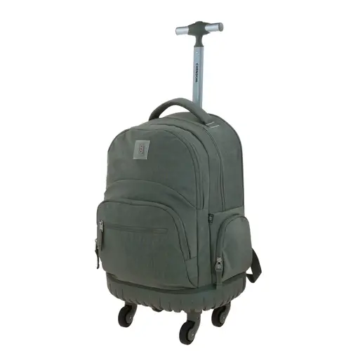 Mochila con Ruedas 1818 by Chenson Verde Seco Juvenil 2