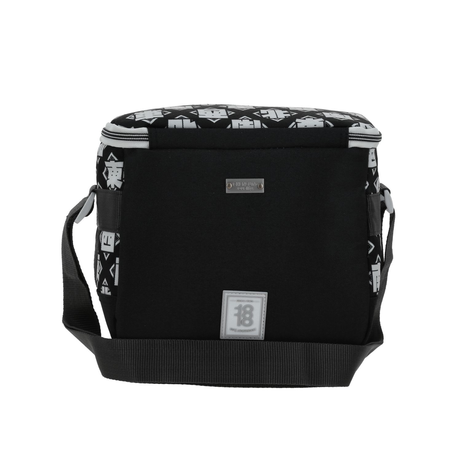 Lonchera escolar térmica 1818 by Chenson negra para jóvenes con estilo 4