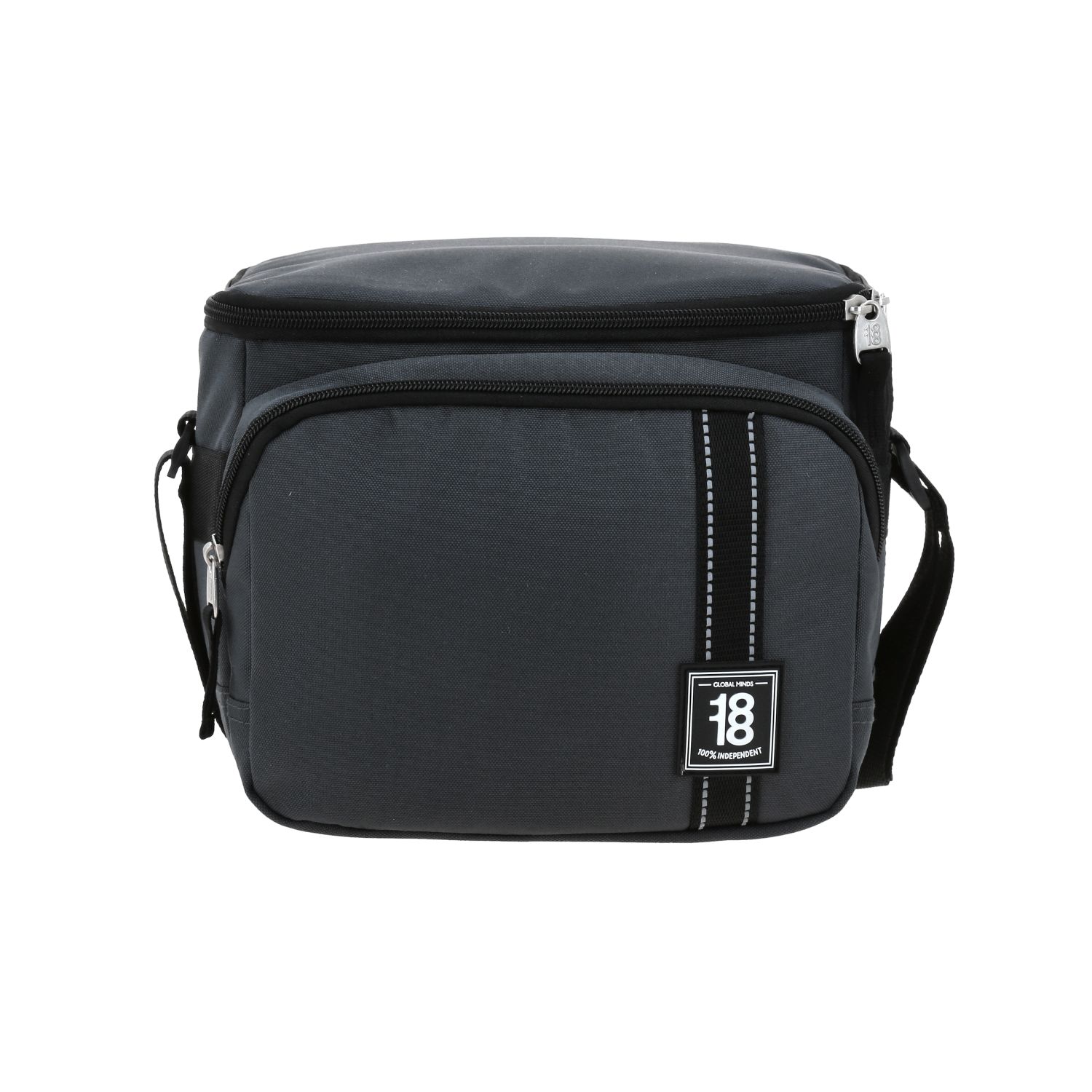 Kit Escolar 1818 by Chenson (Mochila + Lonchera + Lapicera) Negro Juvenil 4