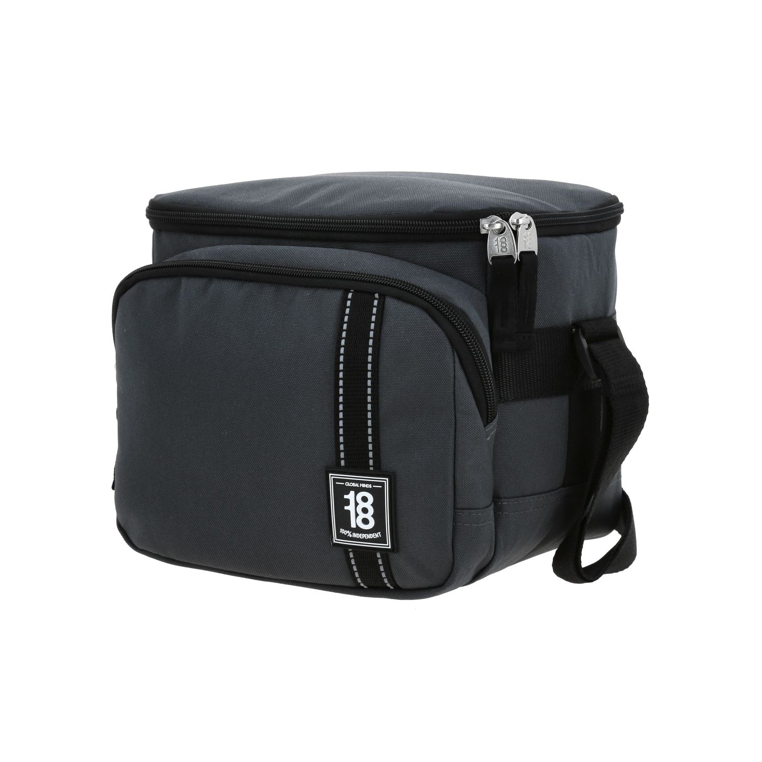Kit Escolar 1818 by Chenson (Mochila + Lonchera + Lapicera) Negro Juvenil 5