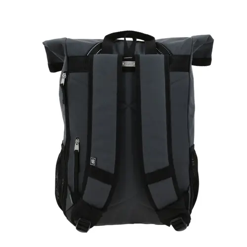 Mochila juvenil 1818 by Chenson negra con cierre enrollable | Estilo y funcionalidad 4