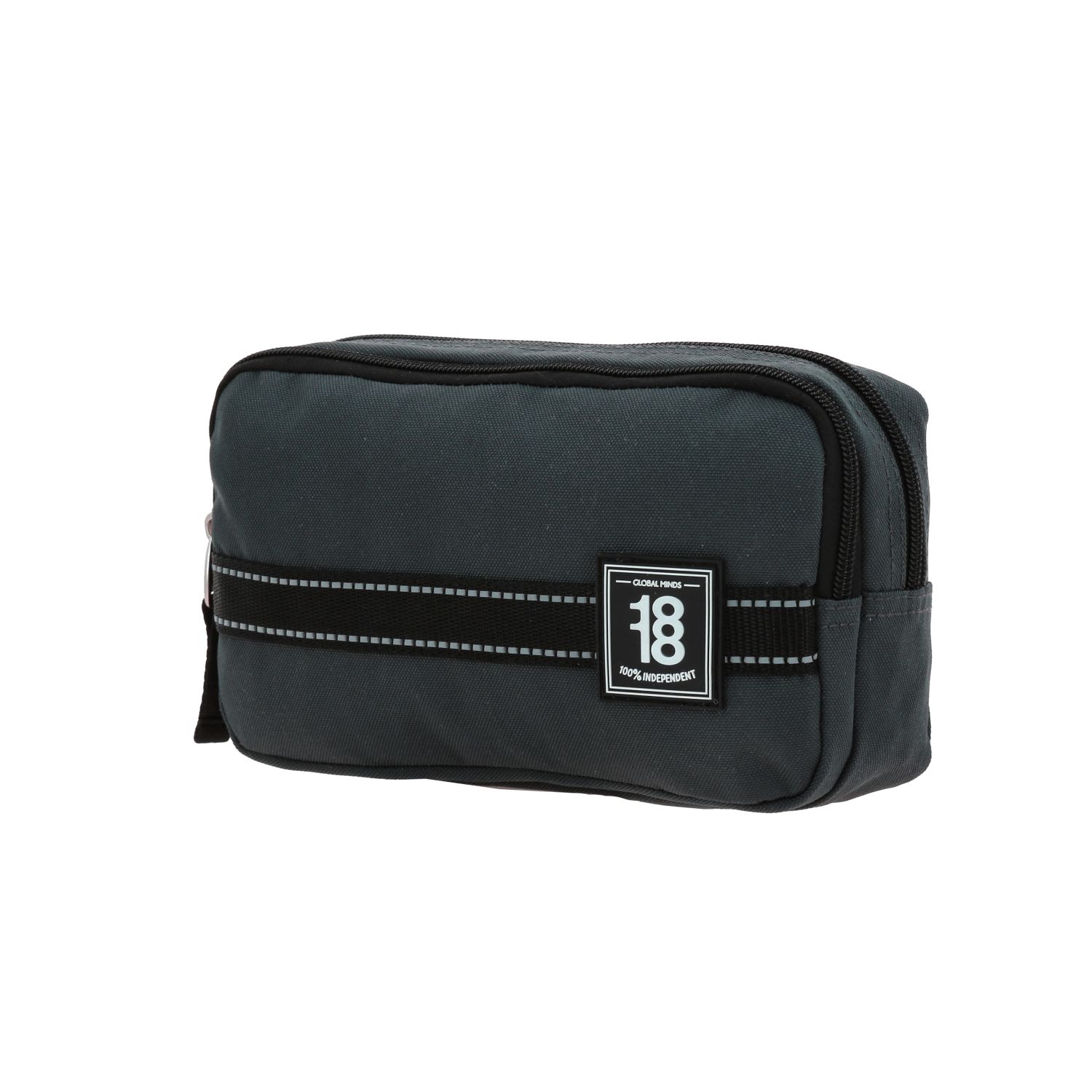 Lapicera escolar 1818 by Chenson en negro con doble compartimento 2