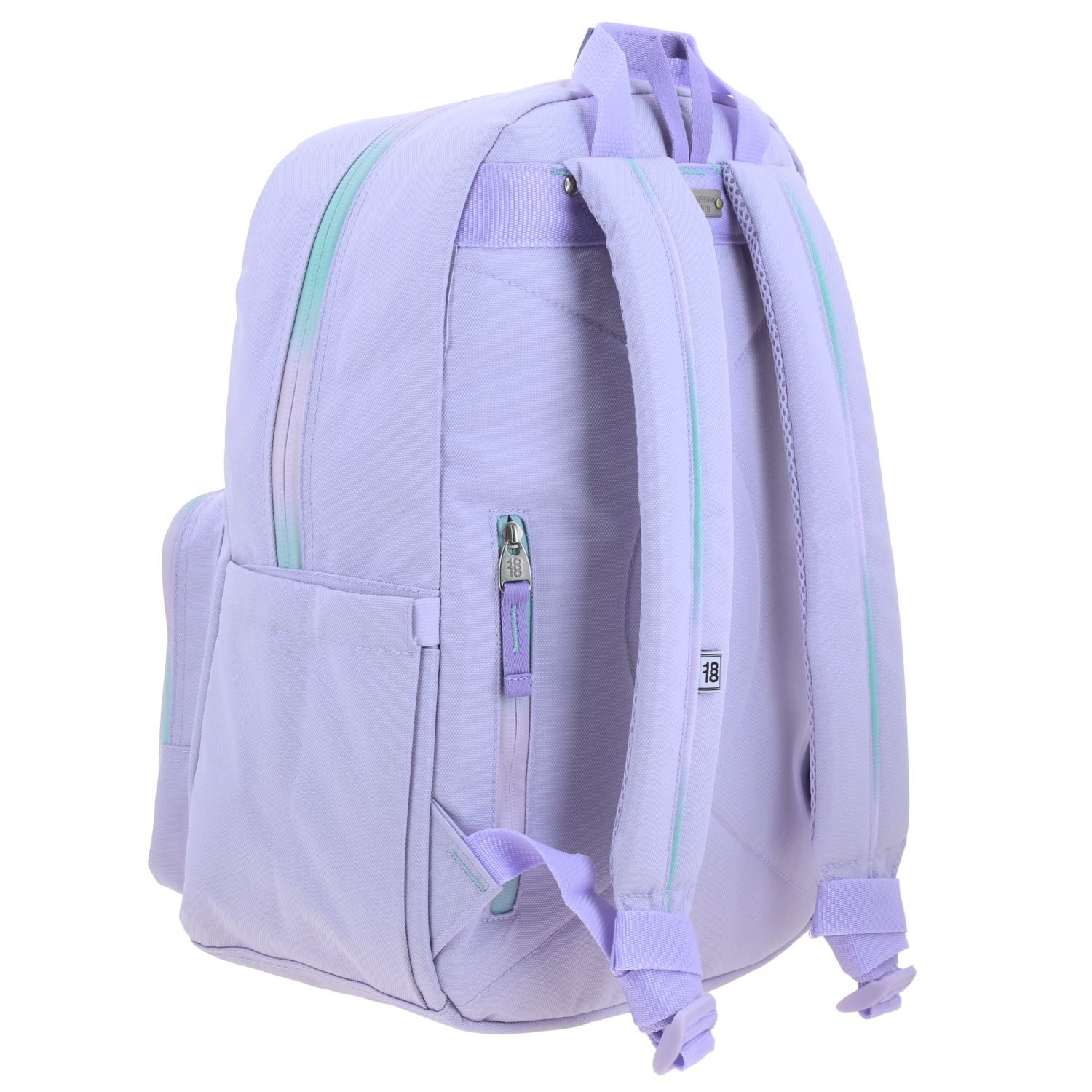 Mochila escolar juvenil 1818 by Chenson color violeta con amplio espacio 3