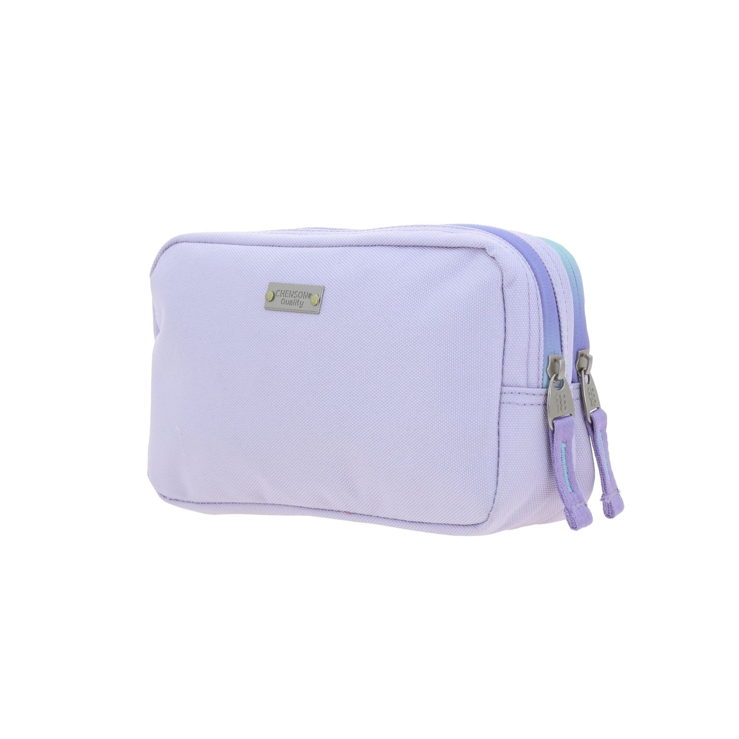 Lapicera escolar violeta 1818 by Chenson con doble compartimento 5