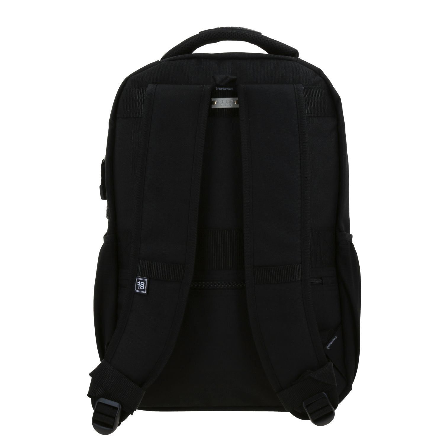 Mochila Escolar 1818 by Chenson Negro con Triple Bolsillo 4