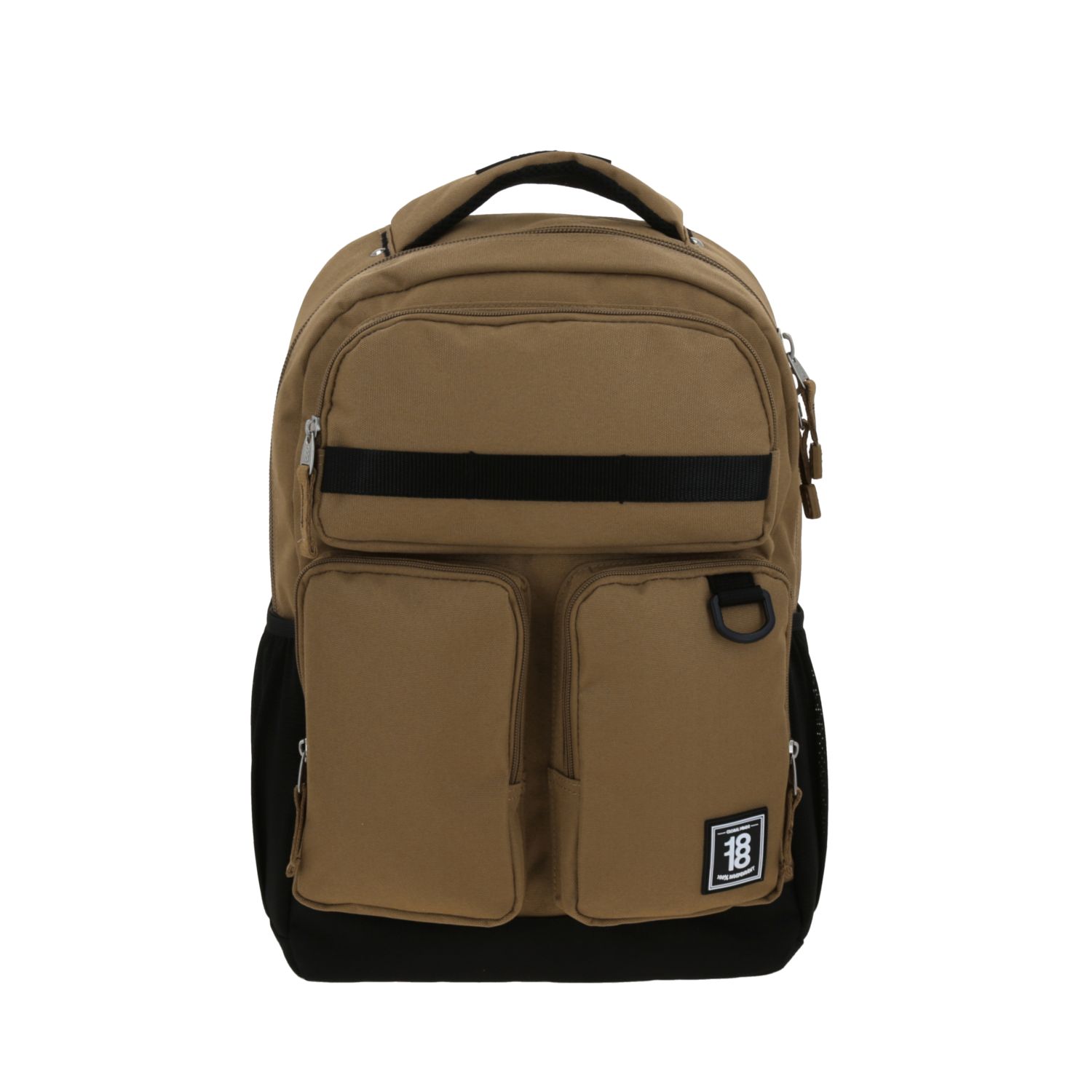 Mochila Escolar 1818 by Chenson Beige Compartimentos Amplios