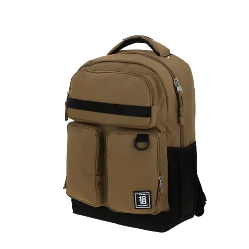 Mochila Escolar 1818 by Chenson Beige Compartimentos Amplios - vista 2