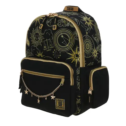 Kit Escolar 1818 by Chenson Mochila + Lonchera Negro Juvenil - Modelo 1870646 3