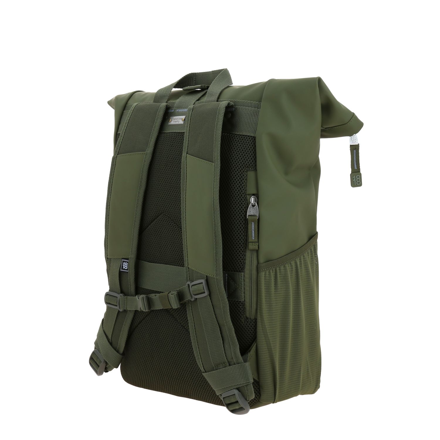Mochila juvenil 1818 by Chenson verde seco con compartimento amplio 5