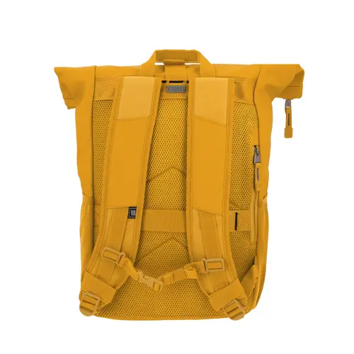 Mochila escolar juvenil 1818 by Chenson amarilla con compartimento amplio - vista 2