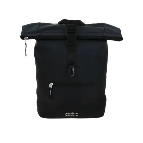 Mochila escolar juvenil 1818 by Chenson color negro con compartimentos