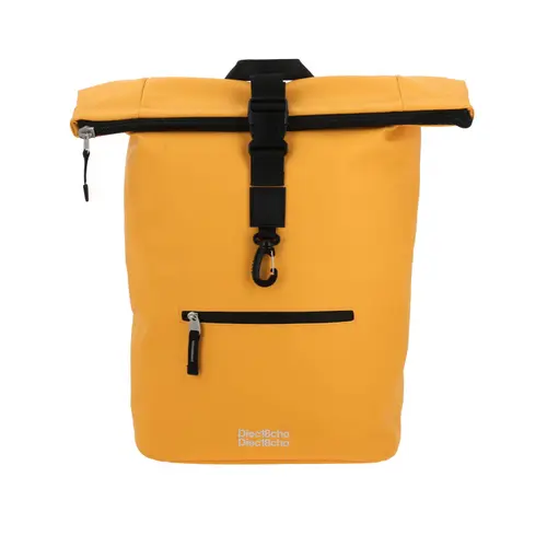 Mochila Escolar Juvenil 1818 by Chenson Amarillo con Compartimento Amplio