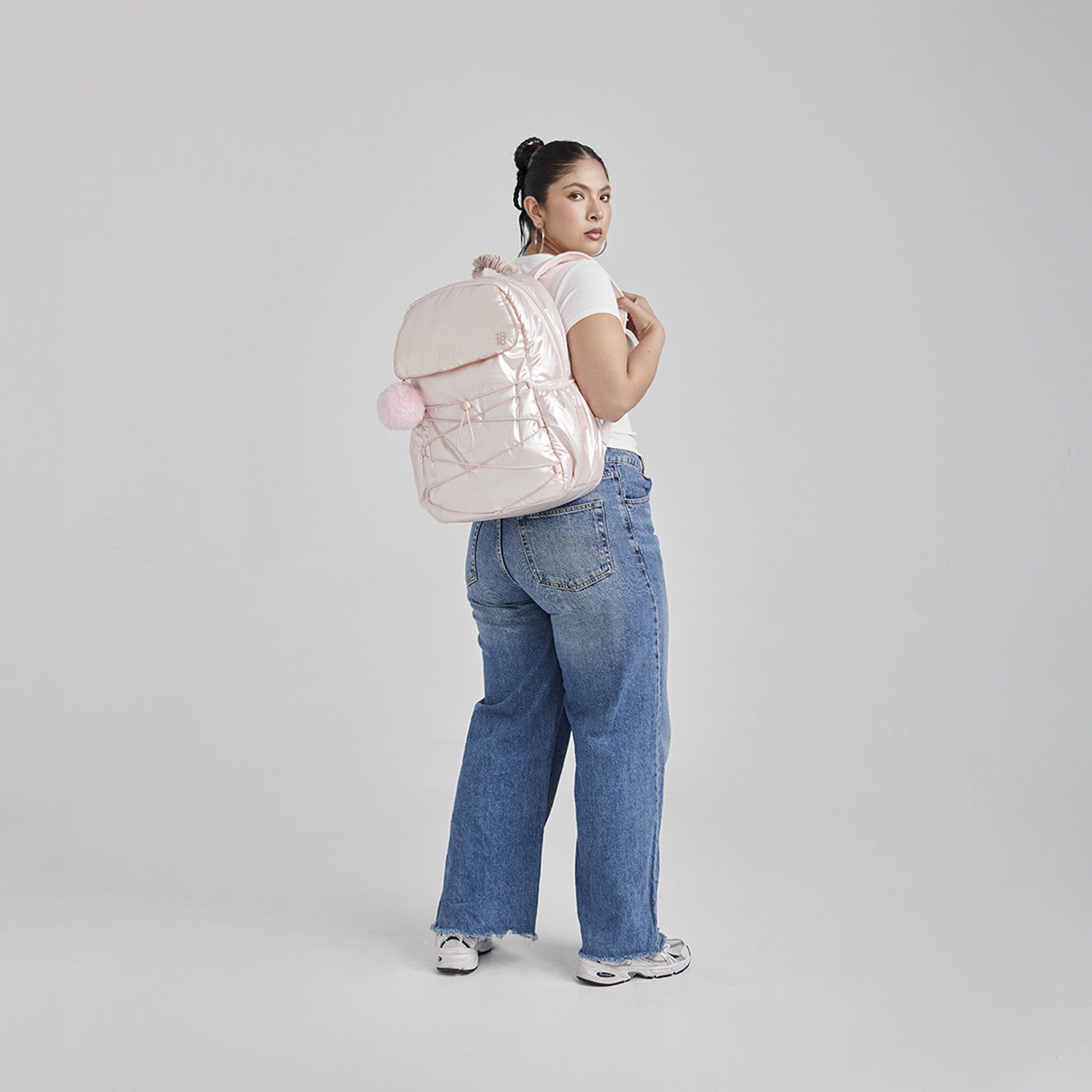 Mochila Escolar Rosa 1818 by Chenson - Diseño Juvenil Moderno - vista 2