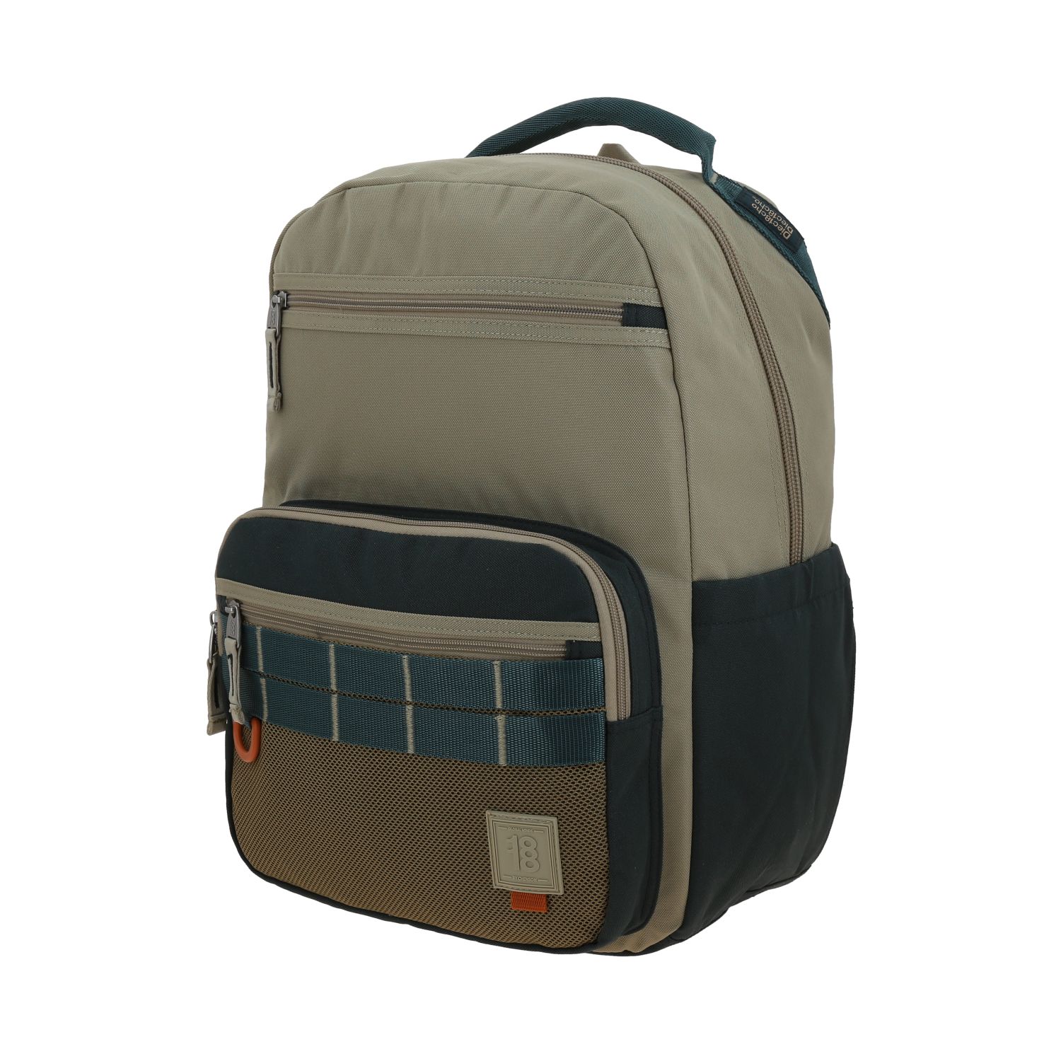 Kit Escolar 1818 by Chenson (Mochila + Mochila) Café Oro Rosa Juvenil 3