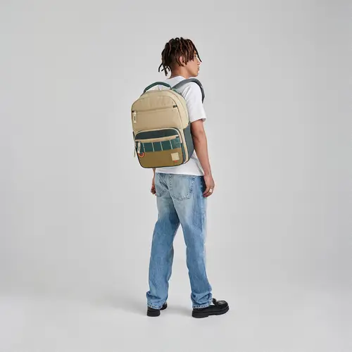 Mochila Juvenil 1818 by Chenson Café Oro Rosa - Escolar y Casual - vista 2
