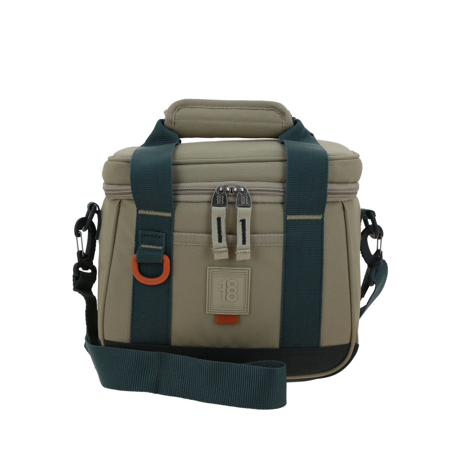 Kit Escolar 1818 by Chenson (Mochila + Mochila) Café Oro Rosa Juvenil 2