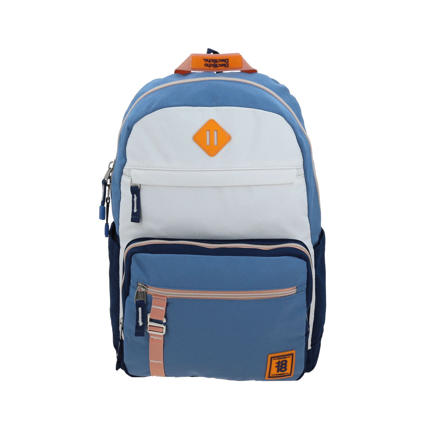 Kit Escolar 1818 by Chenson (Mochila + Mochila) Azul Juvenil 2