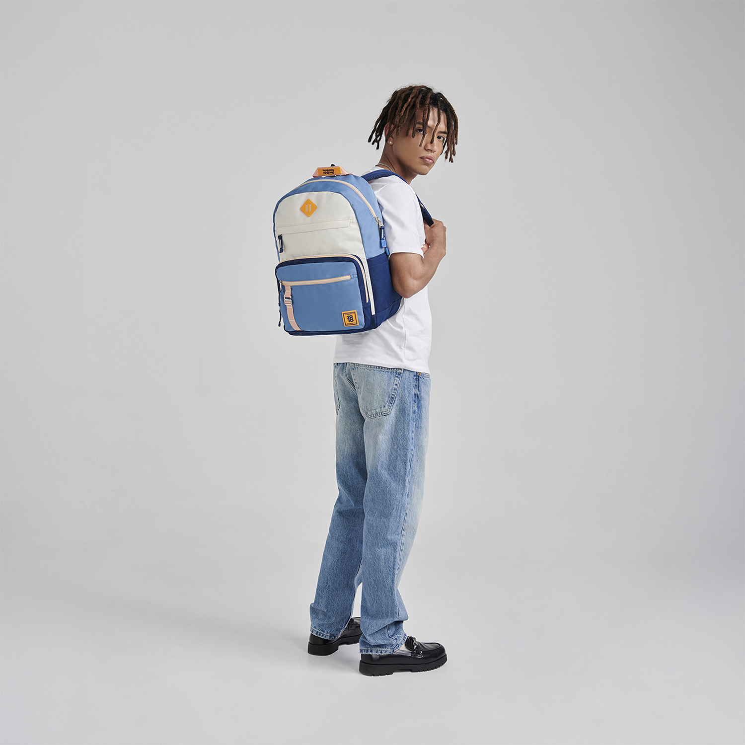 Mochila Escolar 1818 by Chenson Azul Juvenil - Backpack - vista 2