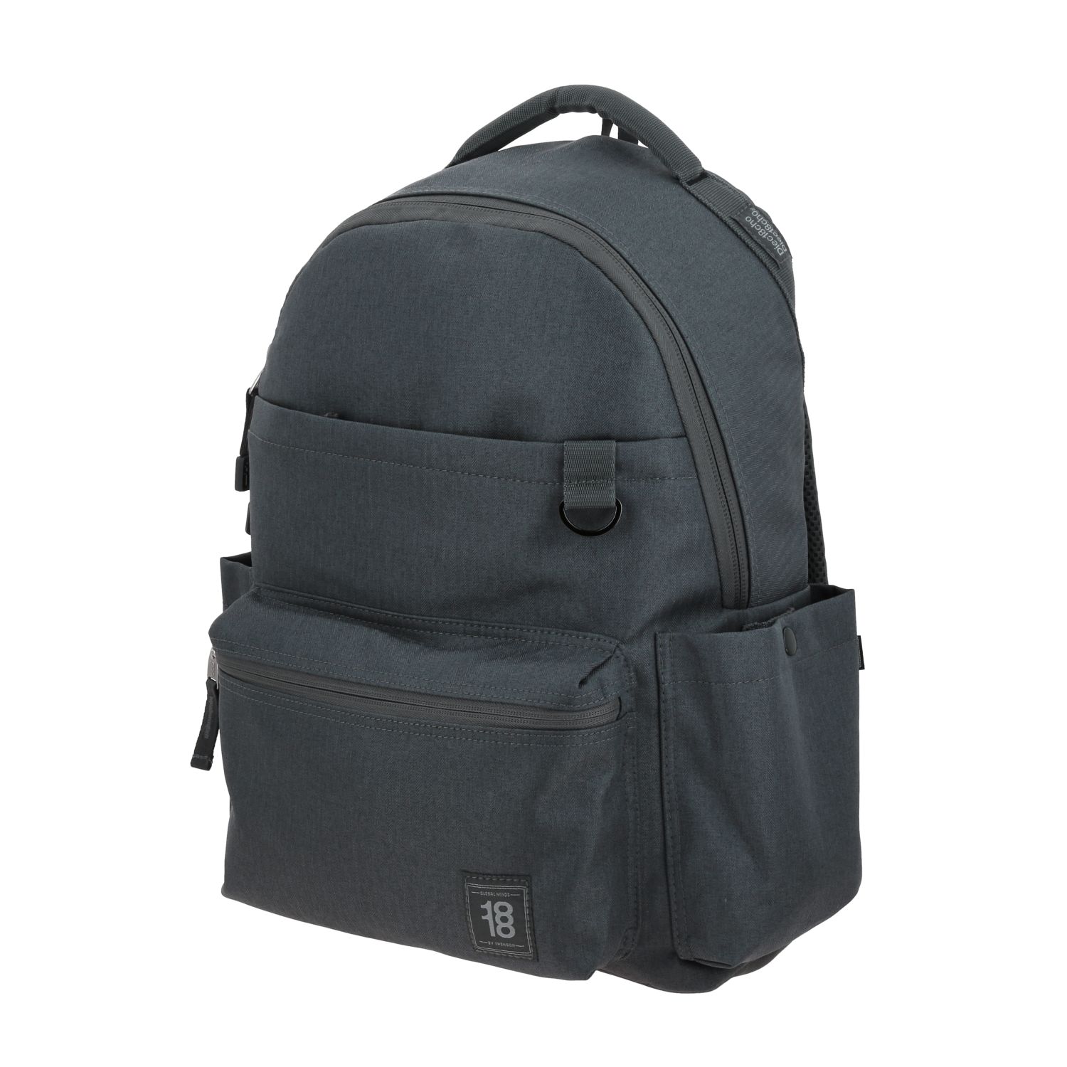 Kit Escolar 1818 by Chenson (Mochila + Mochila) Gris Juvenil 3