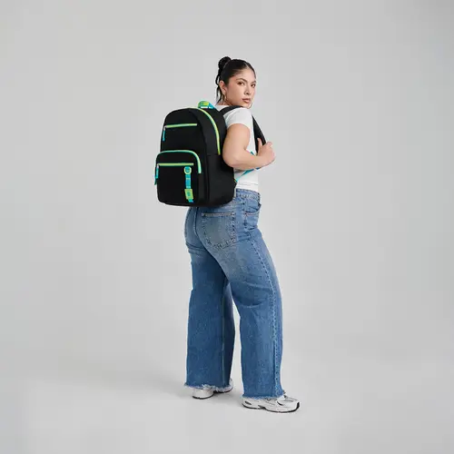 Mochila Escolar Negro 1818 by Chenson - Diseño Juvenil - vista 2