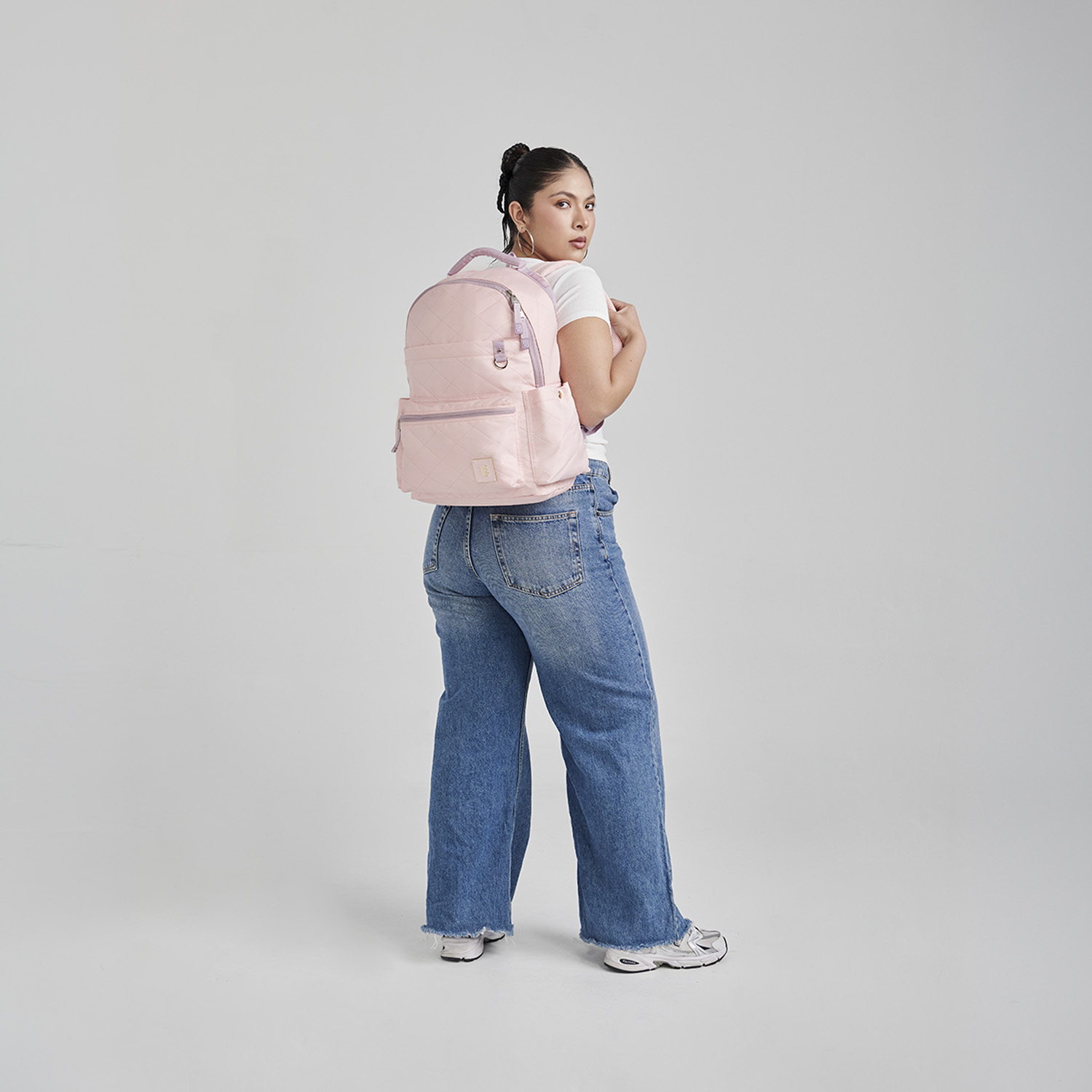 Mochila Escolar Rosa 1818 by Chenson | Juvenil Moderna - vista 2
