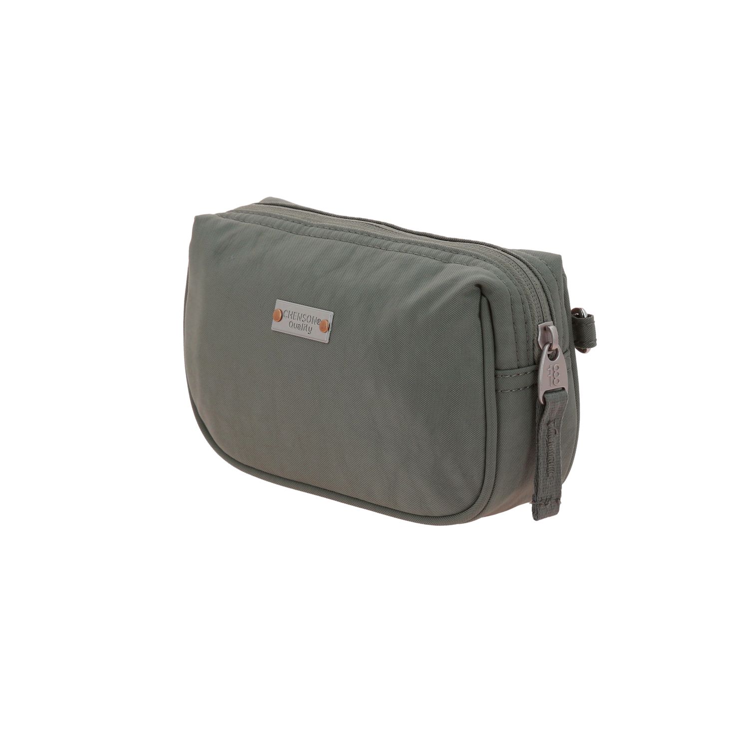 Lapicera escolar 1818 by Chenson verde seco con organizador interno 5