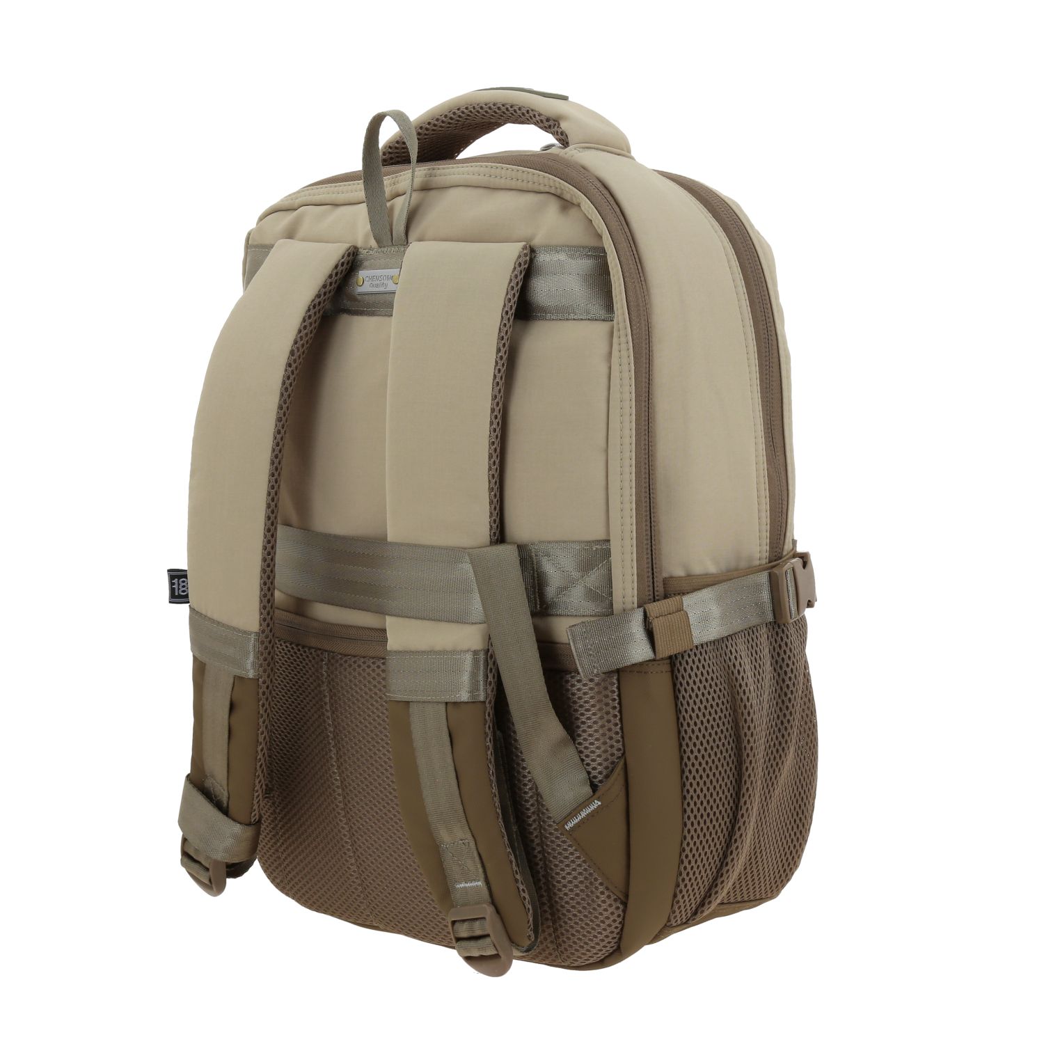 Mochila Escolar 1818 by Chenson Beige con Compartimento Laptop 5