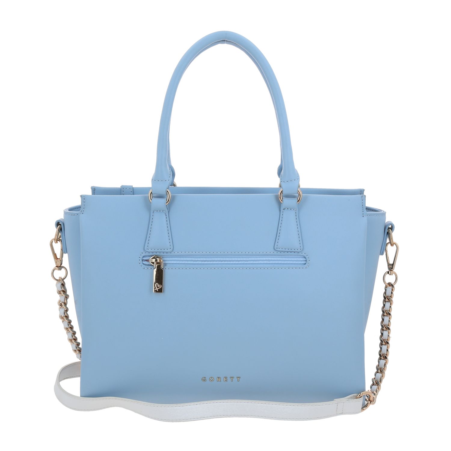 Bolsa de Mano AL by Chenson Azul 30cm | Diseño Flores 3D 4