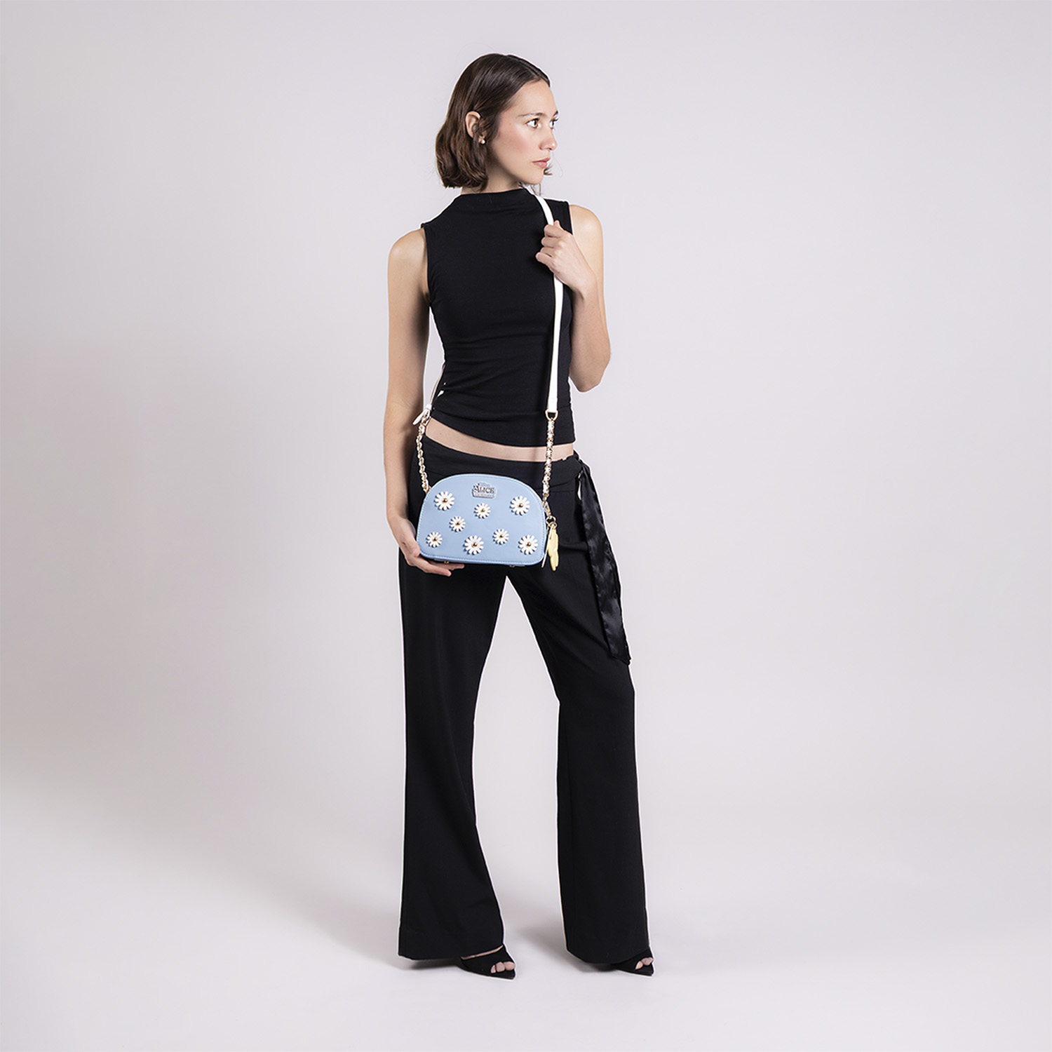Bolsa de Lado Azul AL by Chenson | Bolsa Bandolera con Doble Compartimento - vista 2