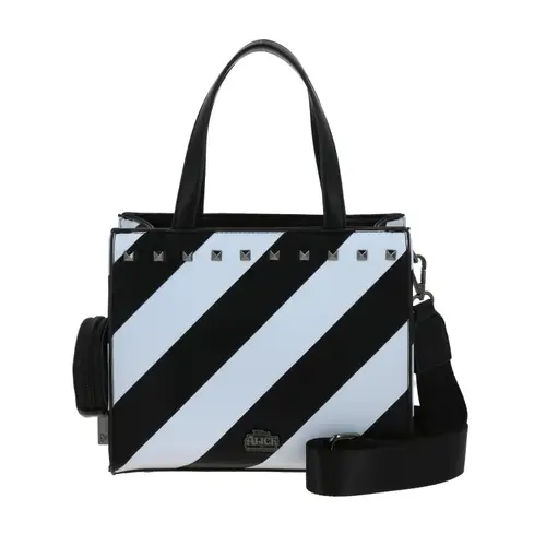 Bolsa de Mano AL by Chenson Negro Simil Piel Compartimentos 1