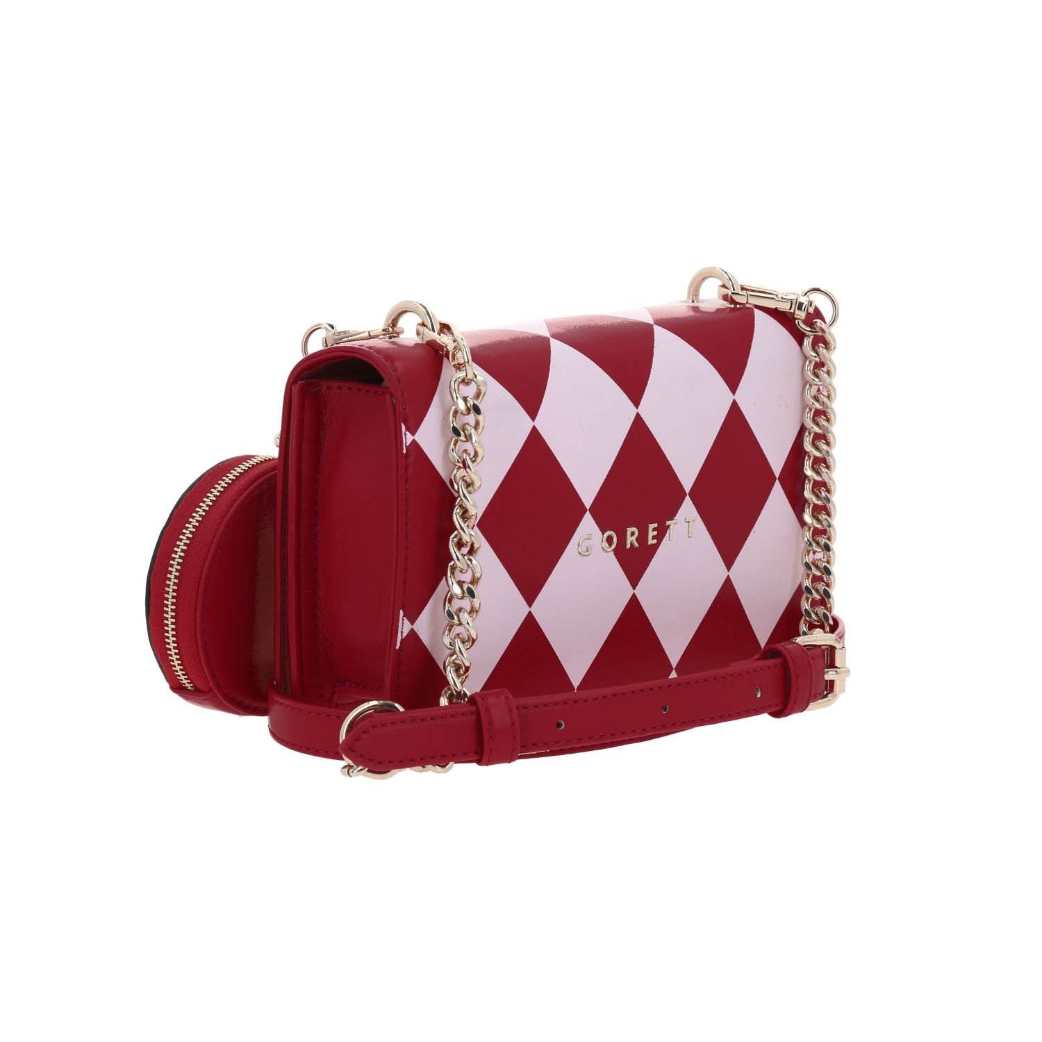 Bolsa de Lado Rojo AL by Chenson | Bandolera Cuero Sintético 3