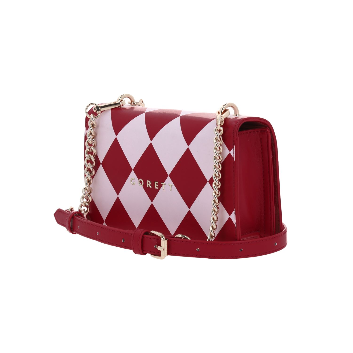 Bolsa de Lado Rojo AL by Chenson | Bandolera Cuero Sintético 5