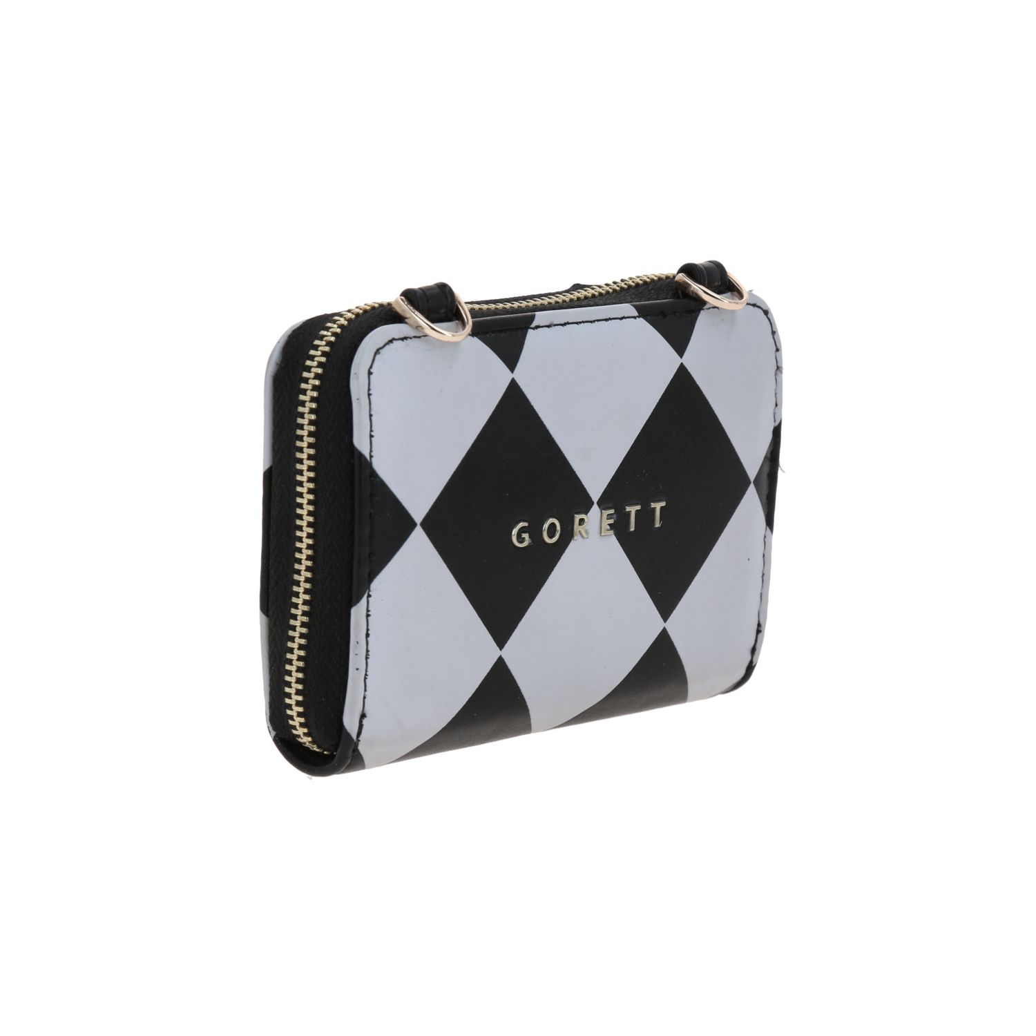 Cartera Mujer AL by Chenson Negro | Billetera Compacta con Tarjetero 3