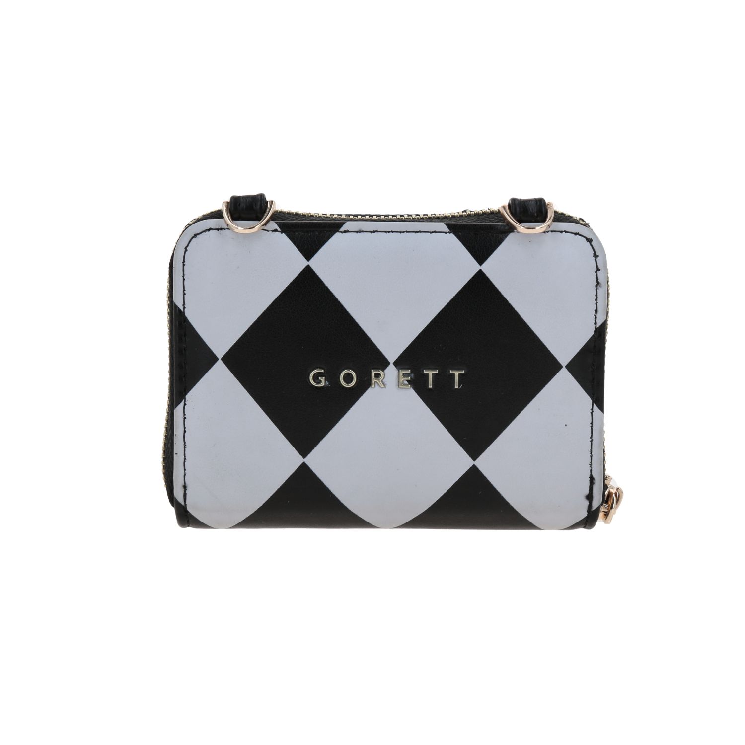 Cartera Mujer AL by Chenson Negro | Billetera Compacta con Tarjetero 4