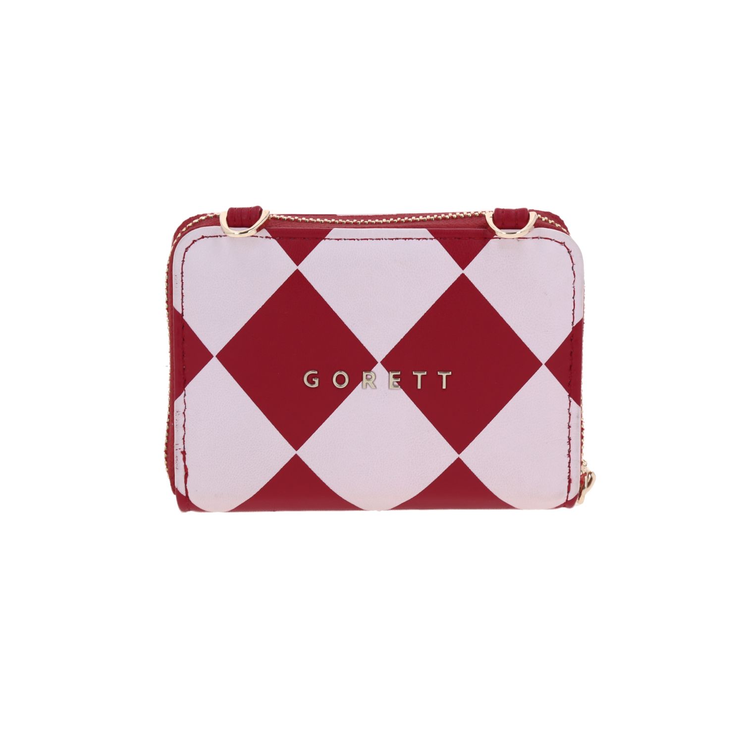Cartera Rojo AL by Chenson - Billetera Mujer Tarjetero 6 Espacios 4