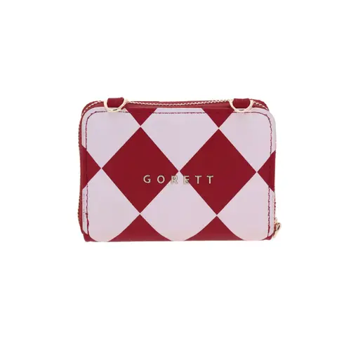 Cartera Rojo AL by Chenson - Billetera Mujer Tarjetero 6 Espacios 4