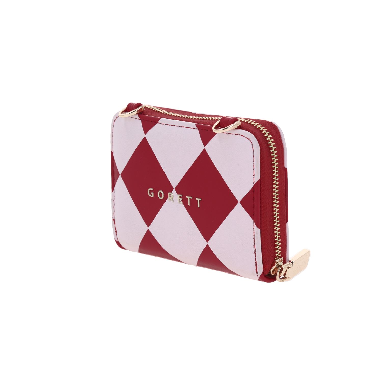 Cartera Rojo AL by Chenson - Billetera Mujer Tarjetero 6 Espacios 5