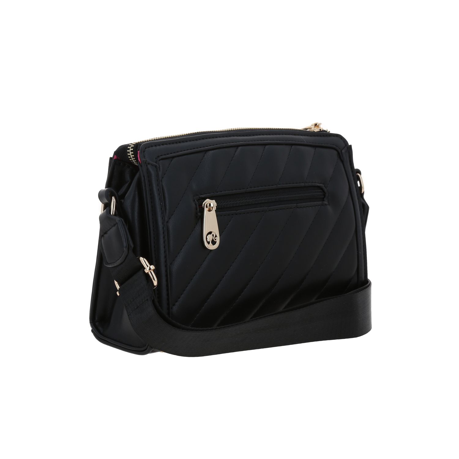 Bolsa de Lado Barbie by Chenson Negro | Bandolera Casual para Dama 3