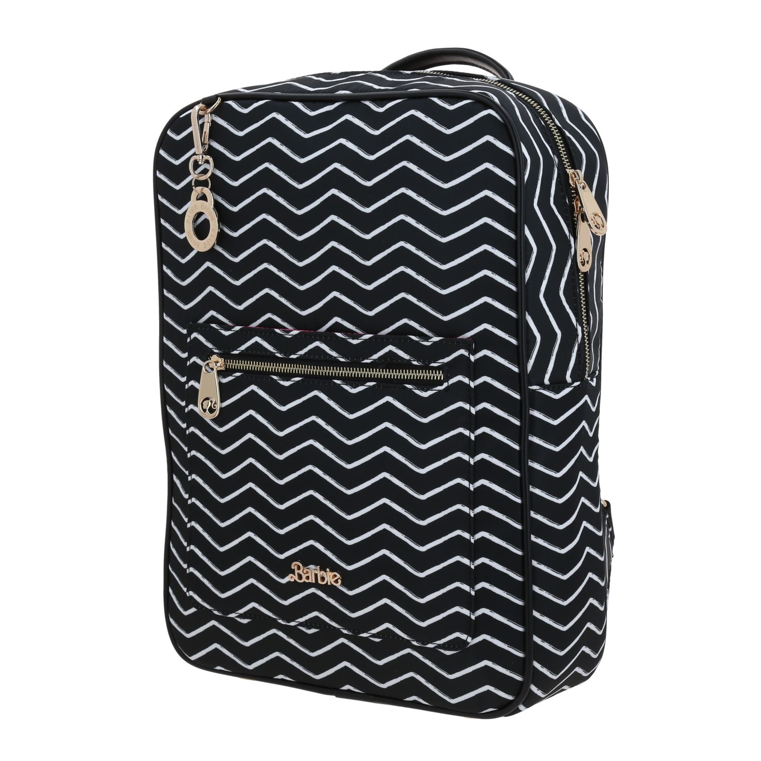 Mochila para dama Barbie by Chenson color negro con amplio compartimento 2