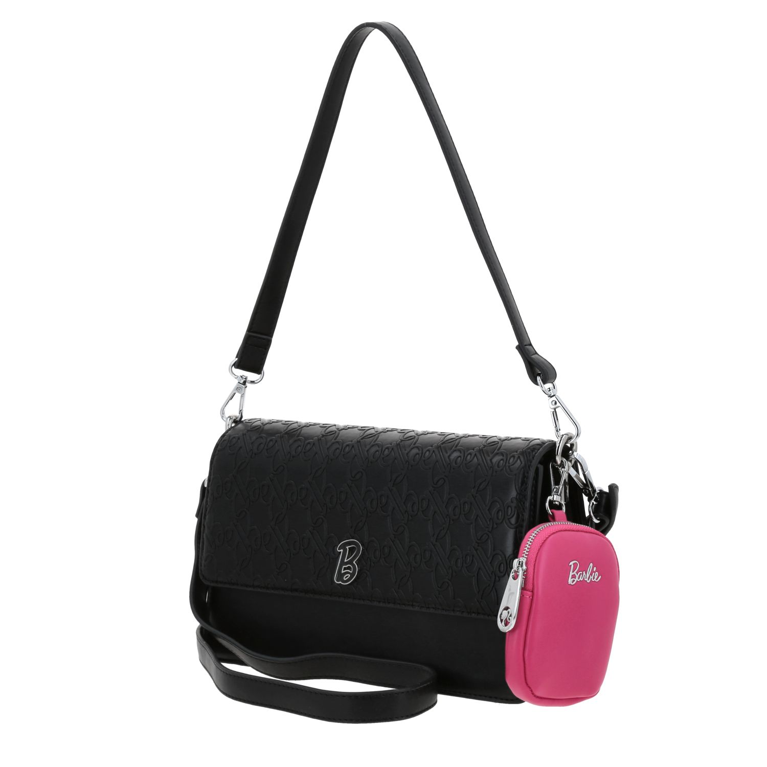 Bolsa de Mano para Dama Barbie by Chenson Negro - Estilo y Funcionalidad 2