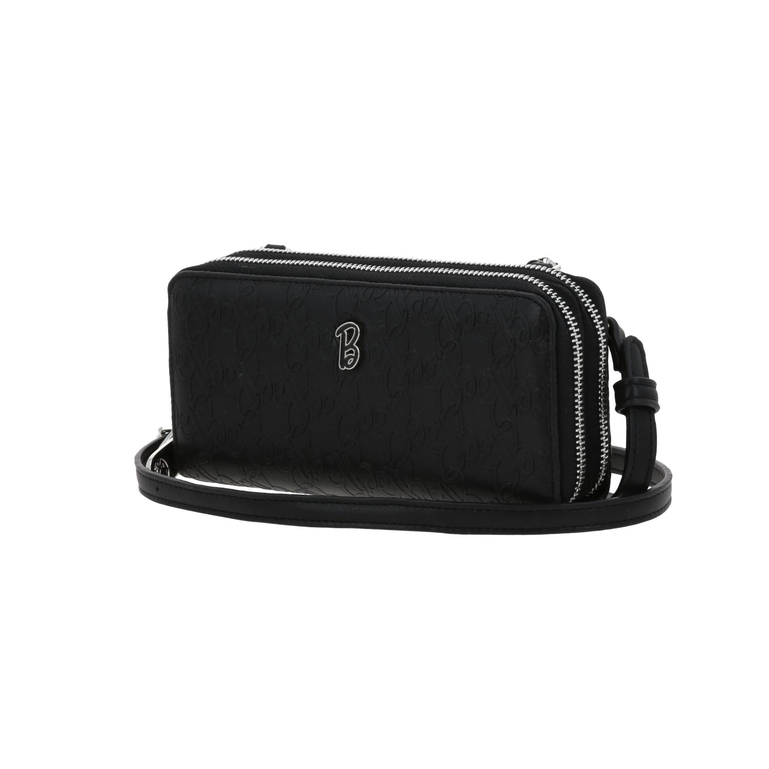 Cartera Barbie by Chenson negra para dama con compartimento doble 2
