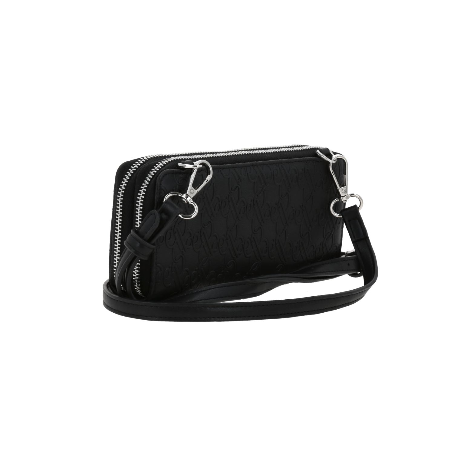 Cartera Barbie by Chenson negra para dama con compartimento doble 3