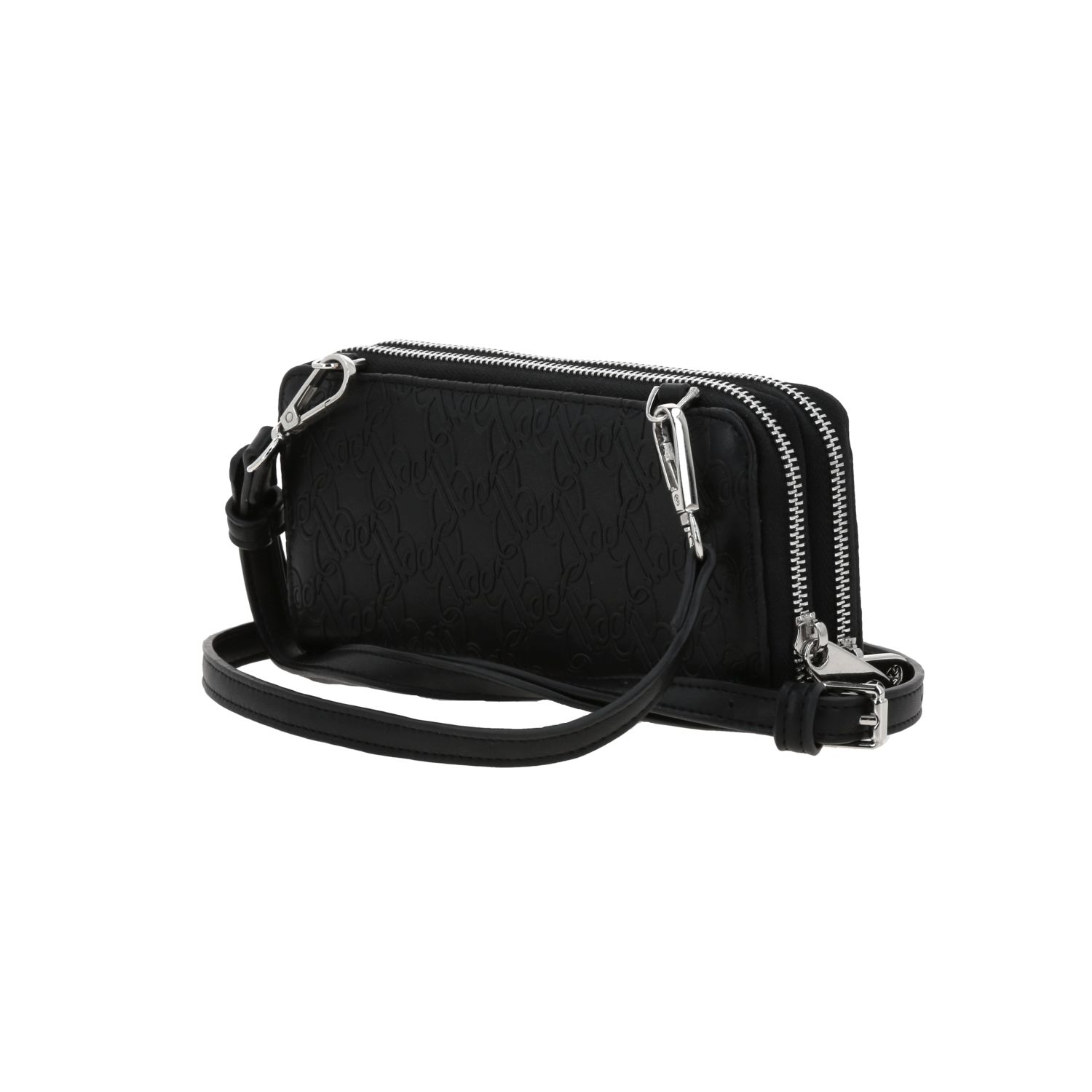 Cartera Barbie by Chenson negra para dama con compartimento doble 5