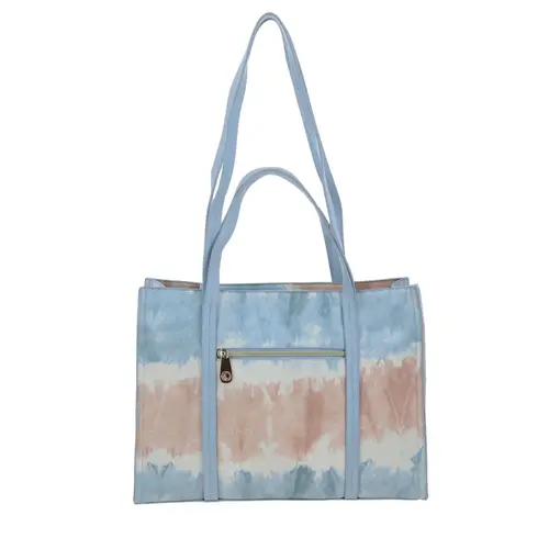 Bolsa grande para dama Barbie by Chenson azul con diseño funcional 4