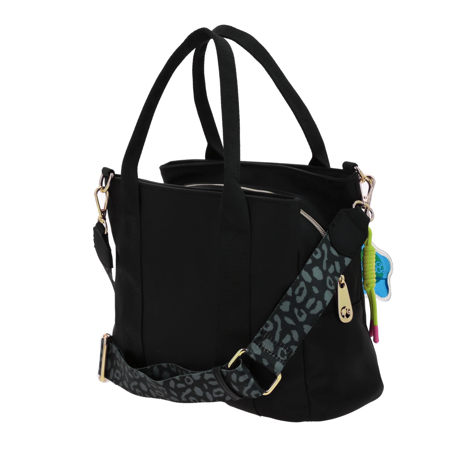 Bolsa de Mano para Dama Barbie by Chenson Negro Estilo y Funcionalidad 5