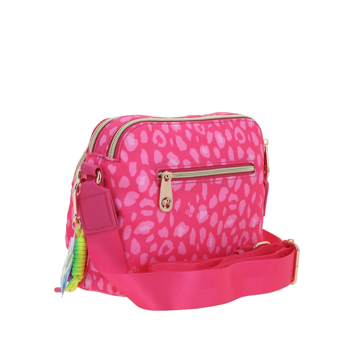 Bolsa de lado Barbie by Chenson rosa con doble compartimento para dama 3