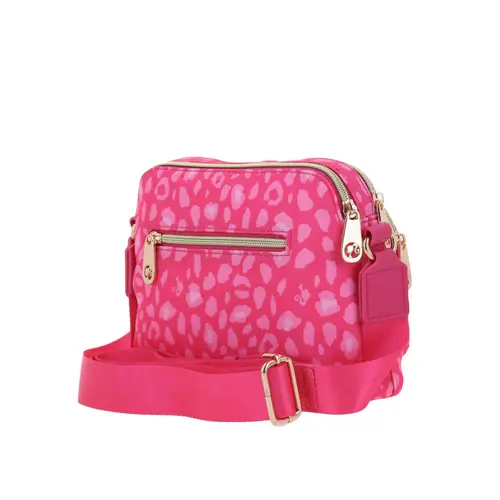 Bolsa de lado Barbie by Chenson rosa con doble compartimento para dama 5