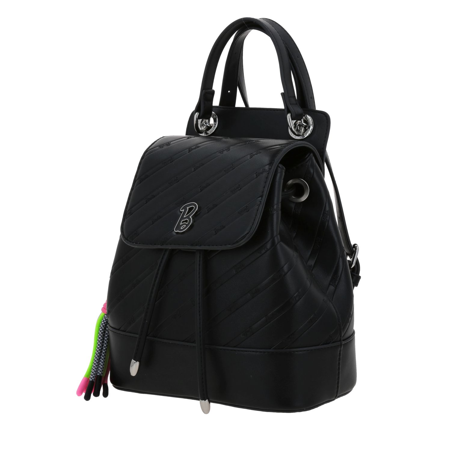 Mochila Barbie by Chenson Negro - Bolsa para Dama Casual 2