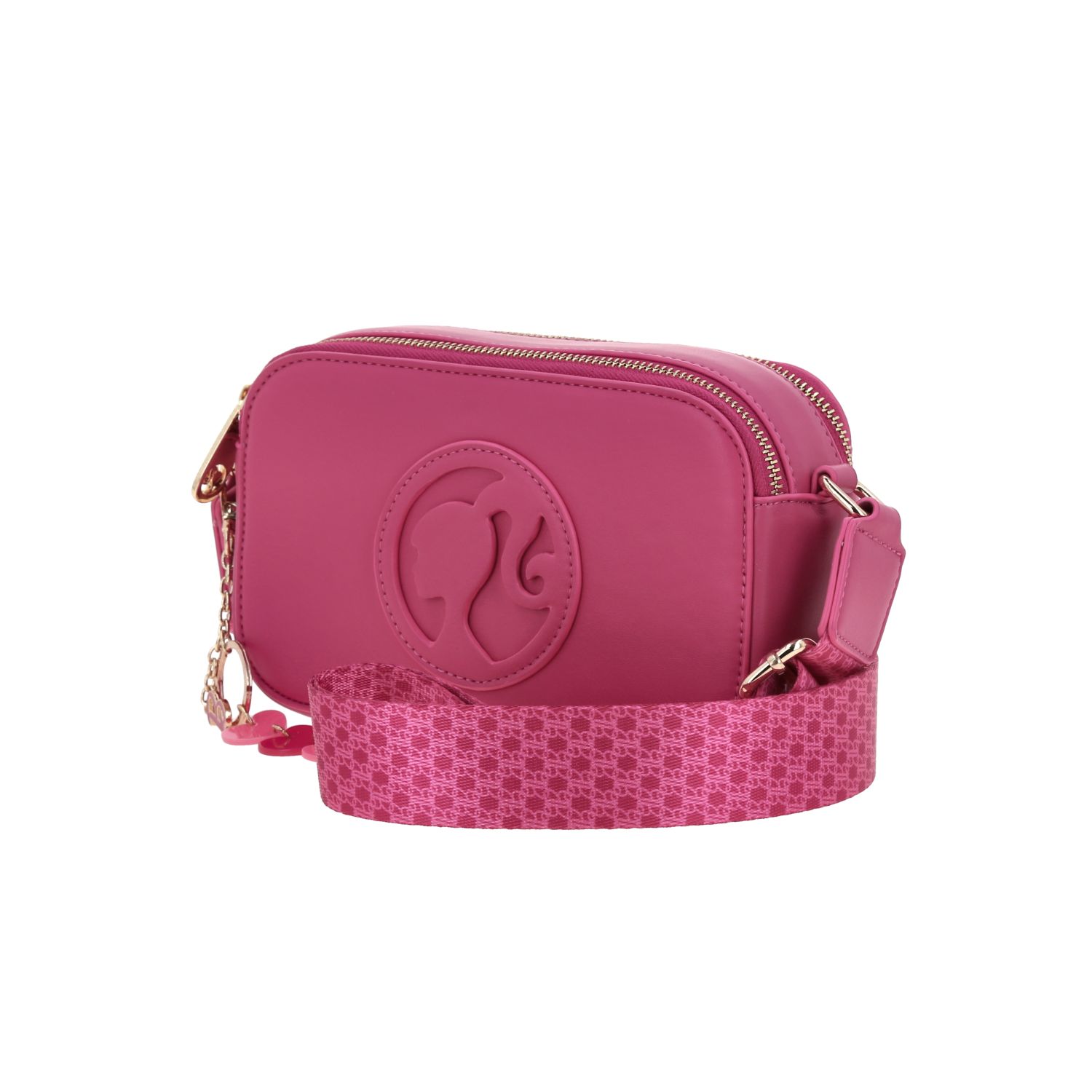Bolsa de lado para dama Barbie by Chenson color rosa con doble compartimento 2